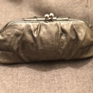 Express Elegant Matte Dark Gold Purse